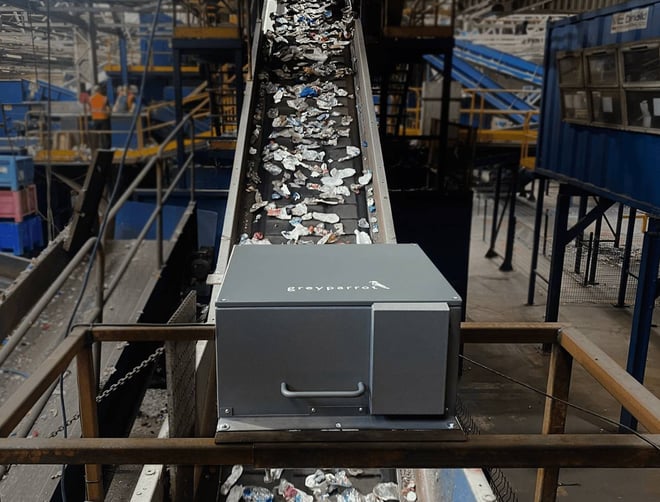 Greyparrot hardware scanning waste