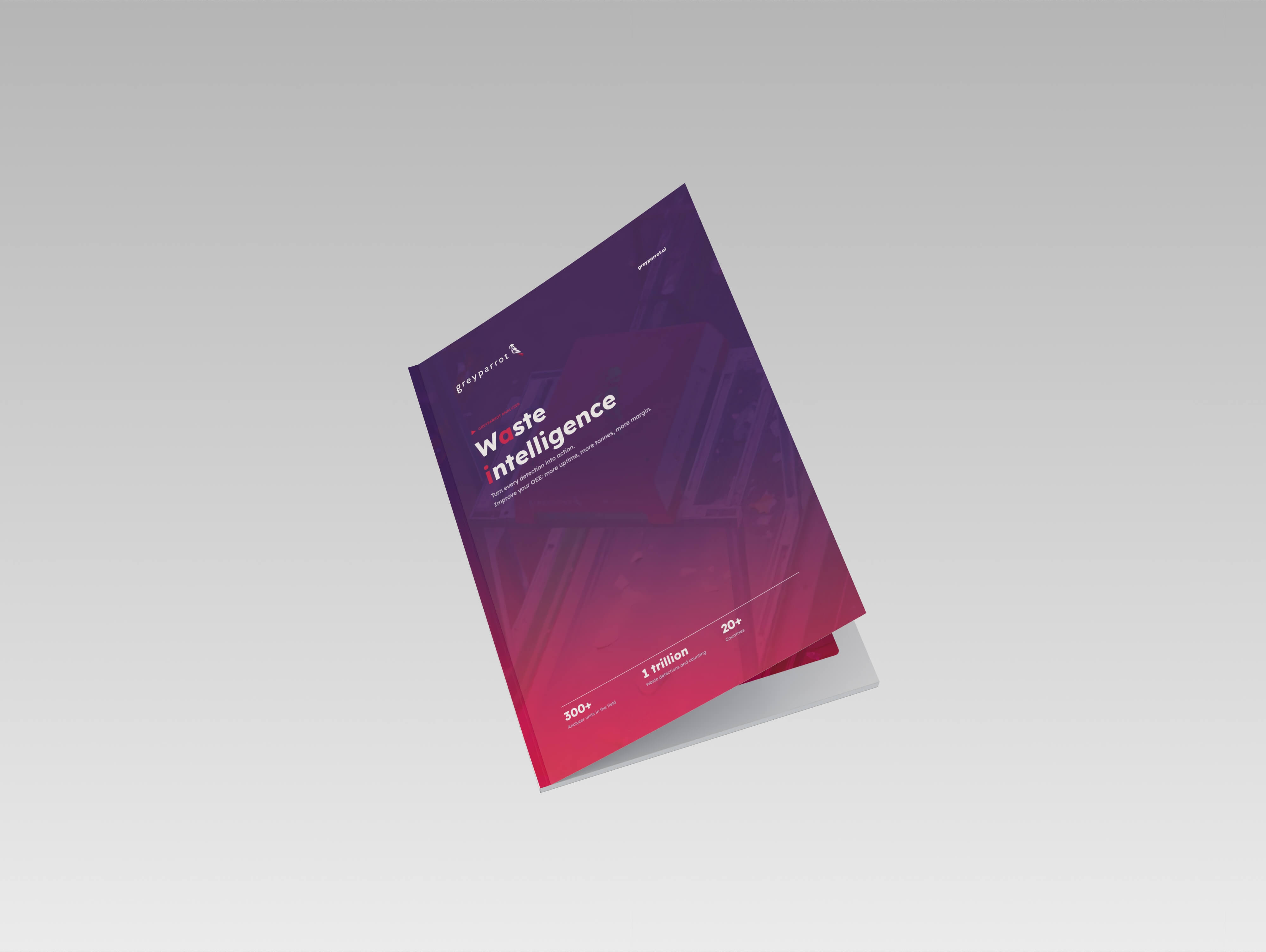 sales brochure mock-up