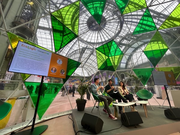 a panel featuring EcoLogic at ChangeNOW 2026