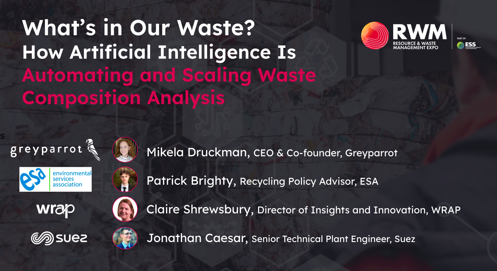 Why SUEZ, WRAP and the ESA view scalable waste tracking as a critical tool for compliance, operations and behaviour change